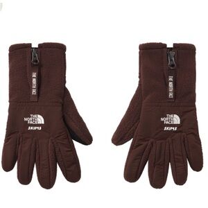 The North Face x Skims RETRO DENALI FLEECE GLOVES Cocoa M